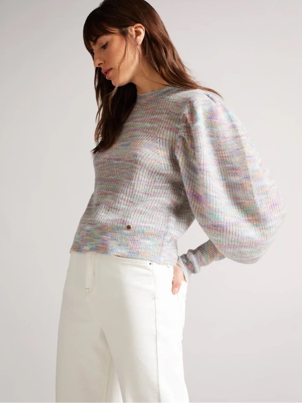 Ted Baker Valma Extreme Sleeve Sweater Mint Size XL